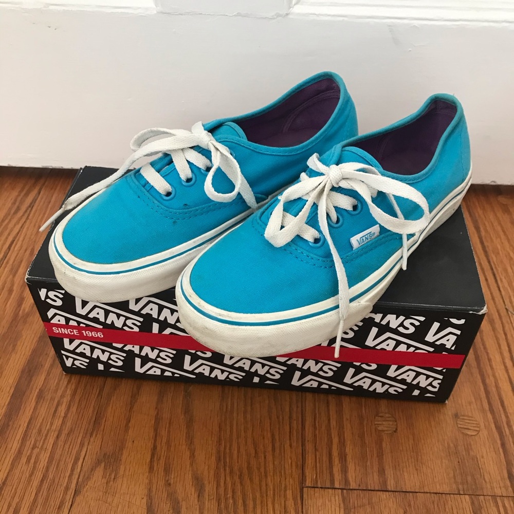 Vans Authentic Hawaiian Ocean Blue womens 6.5